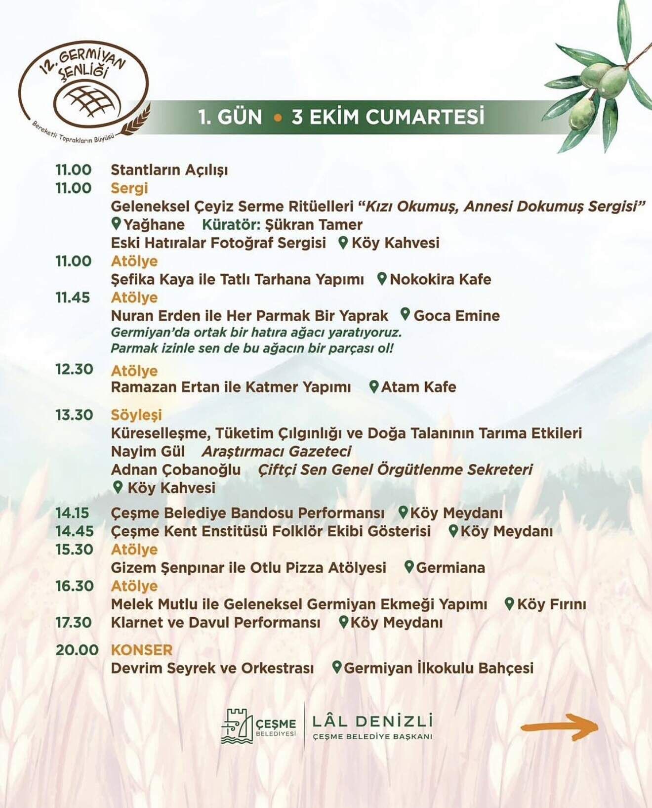 Germiyan’ın Kültürü, Lezzetleri