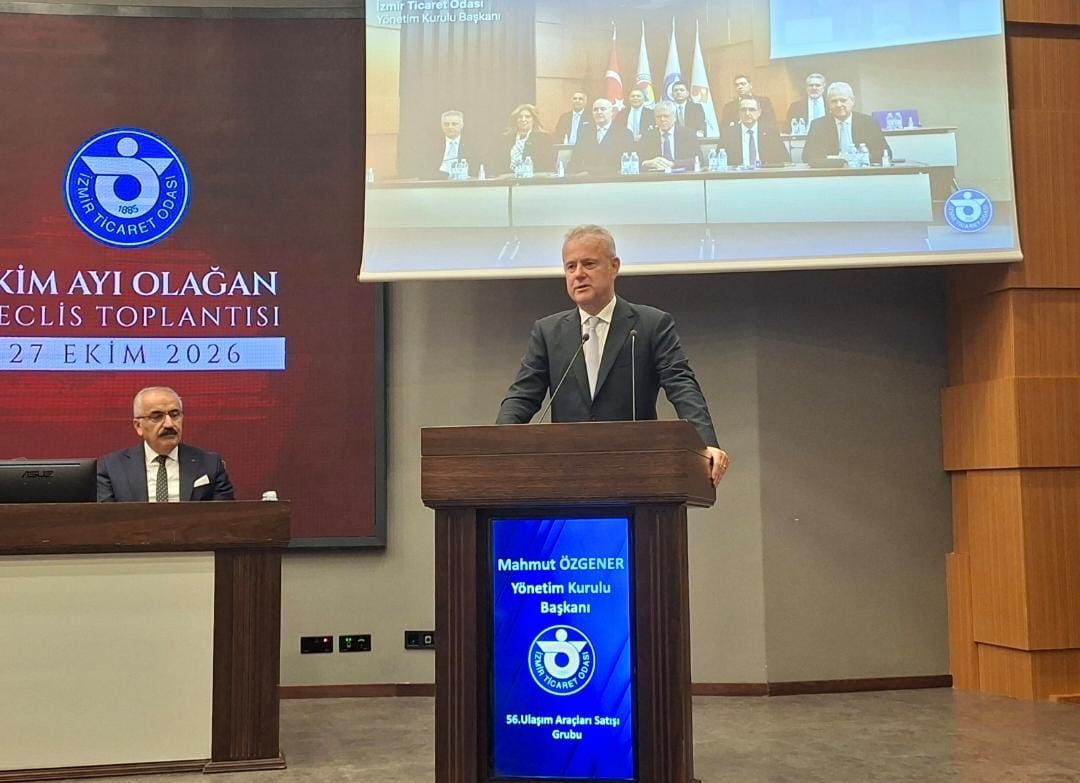 Mahmut Özgener İZTO meclisi Ekim