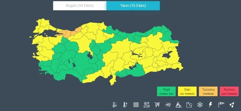 İstanbul’u Sağanak Vurdu Okullar Tatil Edildi, 2 Bin 518 Ihbar Geldi (2)