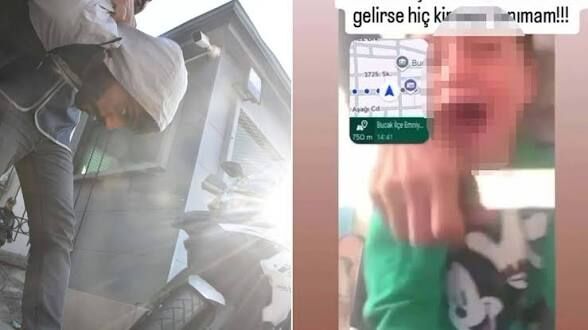 Izmir Bıçaklı Tehdit