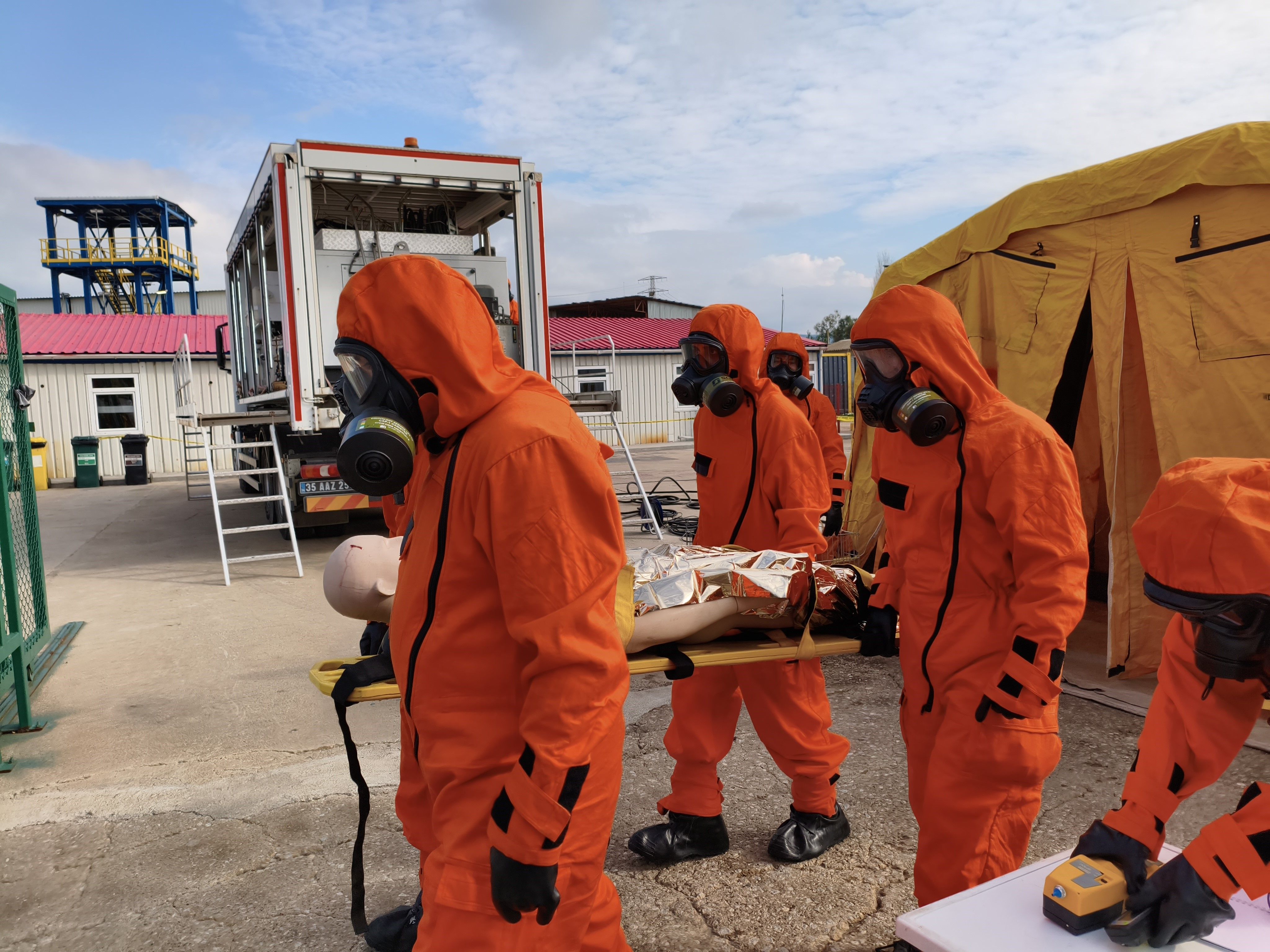 İzmir Depreminin 6’Ncı Yıl Dönümünde Deprem Tatbikatı (3)