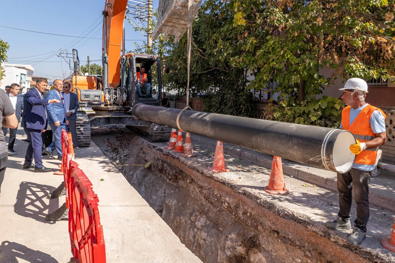 İzmir Sarnıç’ta 75 Kilometrelik Içme Suyu Şebekesi Yenilendi1