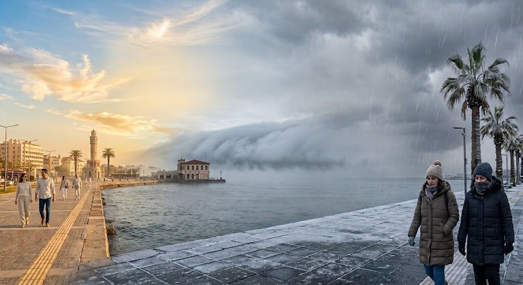 İzmir'de 15 derecelik fark! Bugün hava nasıl olacak? Meteoroloji açıkladı