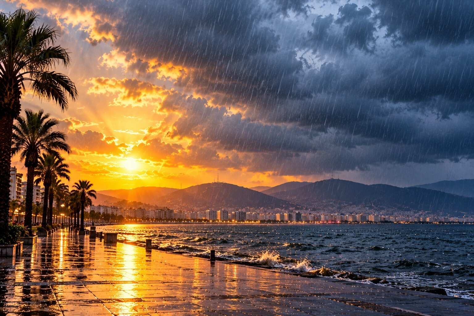 İzmir’de 23 Ekim hava durumu belli oldu! O ilçelerde sağanak bekleniyor