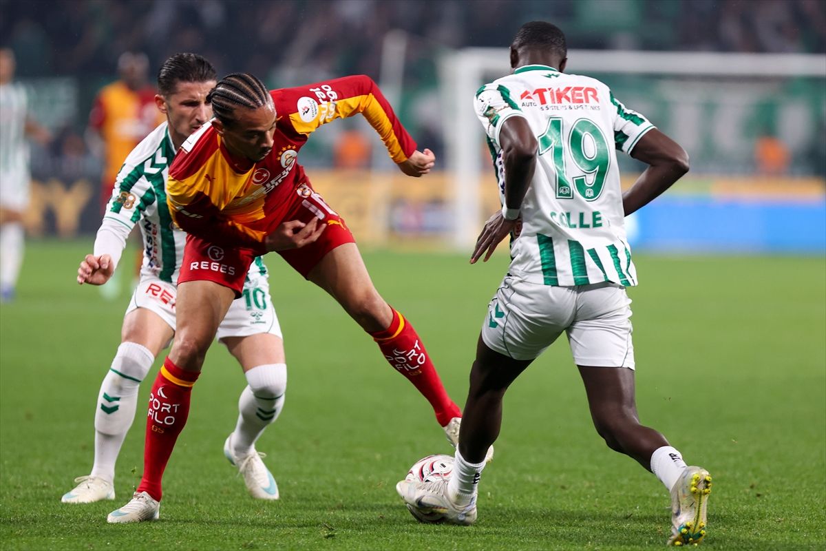 Konyaspor – Galatasaray Maç Sonucu! Aslan Konya'da Farka Koştu (1)