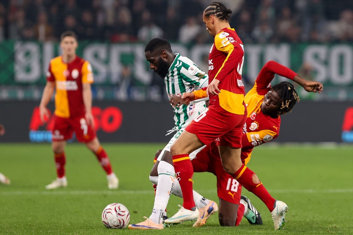 Konyaspor – Galatasaray Maç Sonucu! Aslan Konya'da Farka Koştu (2)