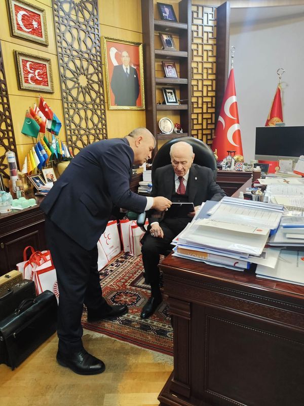 Mhp İzmir İl Başkanı Veysel Şahin’den Bahçeli’ye Kongre Raporu (2)